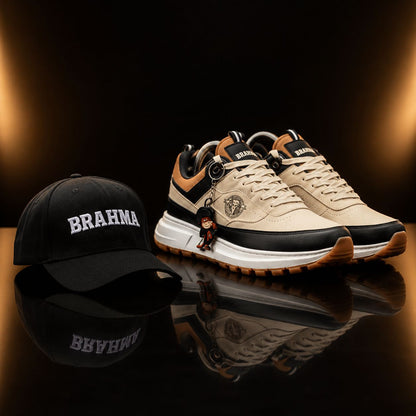 🔥 ÚLTIMAS UNIDADES: Tenis BRAHMA + Gorra y Llavero GRATIS