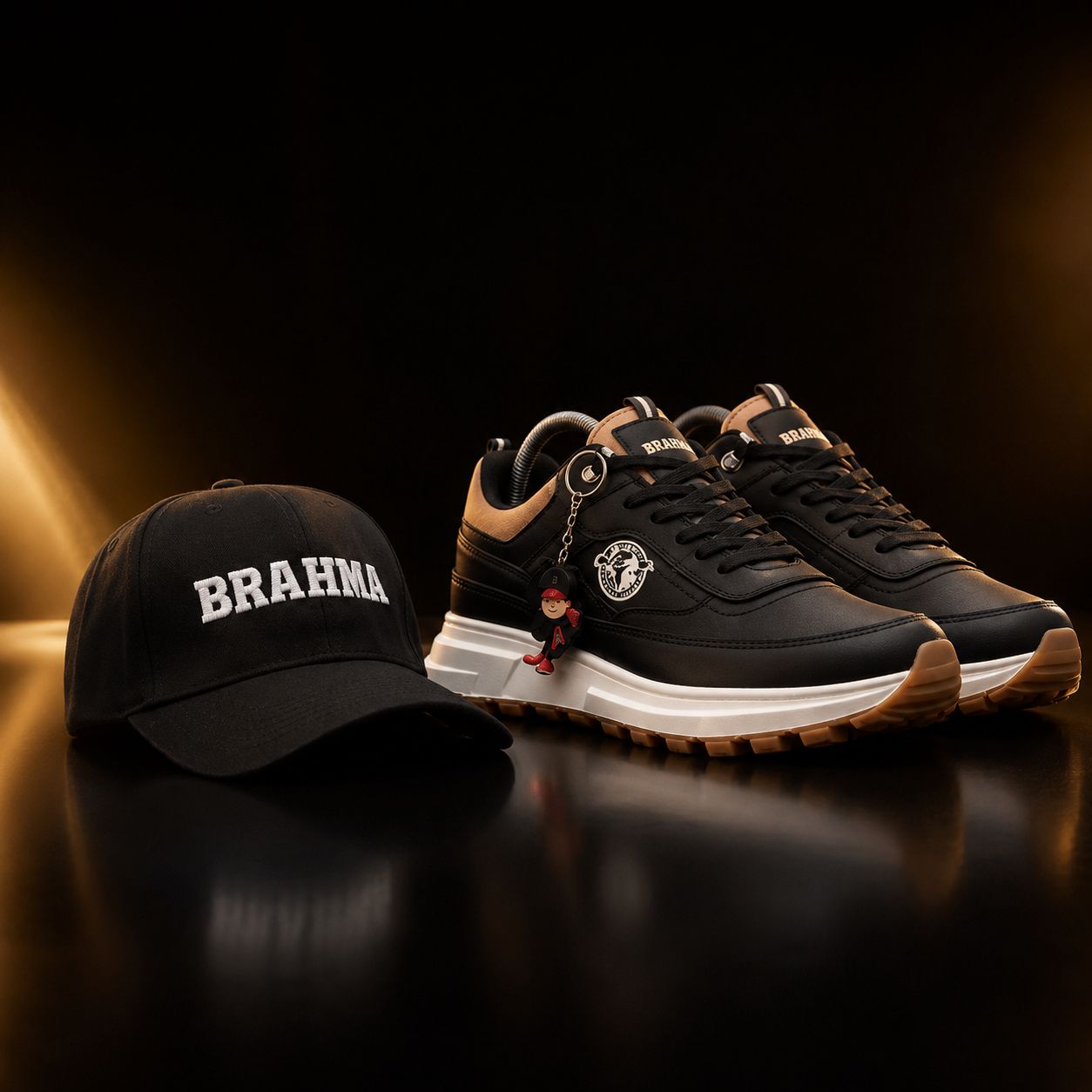 🔥 ÚLTIMAS UNIDADES: Tenis BRAHMA + Gorra y Llavero GRATIS